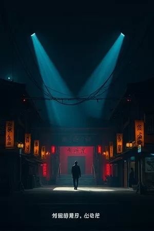 琥珀灯下竖版海报：暖光书桌上的一盏琥珀色台灯